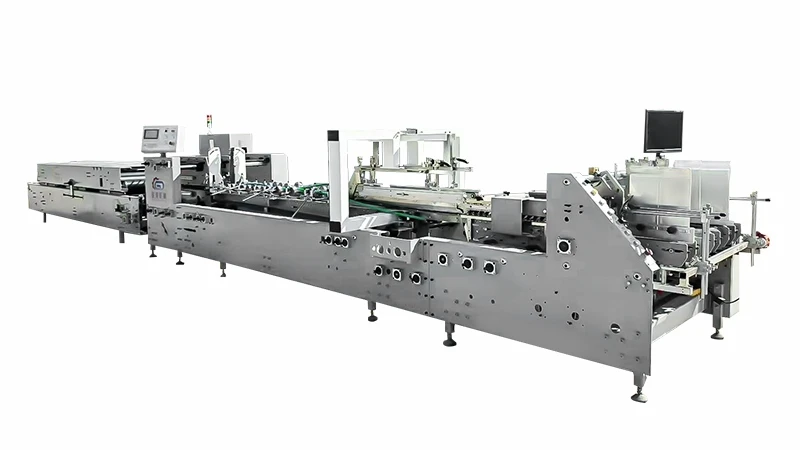 Automatic Folding Gluing Machine For Carton